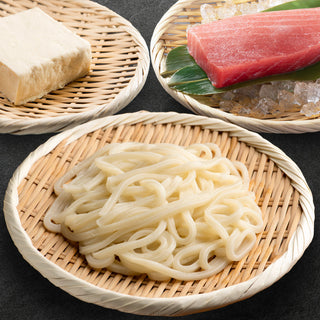 TIKUSAN Bamboo Round Zaru Basket Colander
