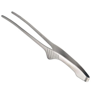 Todai 9.4-Inch Stainless Steel Non-Slip Yakiniku Japanese Style BBQ Tongs