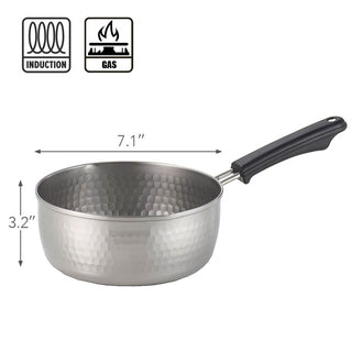TIKUSAN Yukihira Pot Traditional Japanese Saucepan