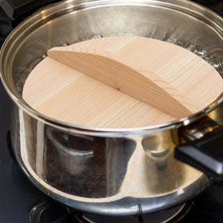 TIKUSAN Wooden Cooking Drop Lid Otoshibuta