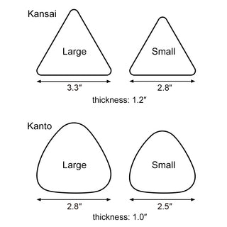 Tikusan Onigiri Mold Musubi Maker Japanese Rice Ball Press BPA Free Made in Japan Kanto Style