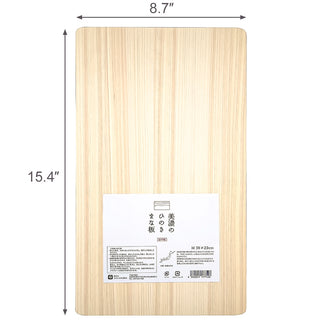 TIKUSAN Natural Cypress Hinoki Cutting Board Made In Japan