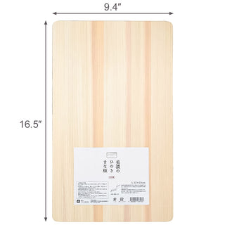 TIKUSAN Natural Cypress Hinoki Cutting Board Made In Japan