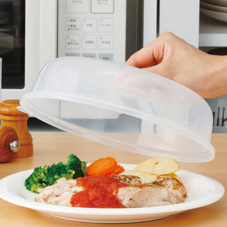 TIKUSAN Microwave Plate Cover 9.4 inch Made in Japan BPA Free