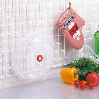 TIKUSAN Microwave Plate Cover 9.4 inch Made in Japan BPA Free