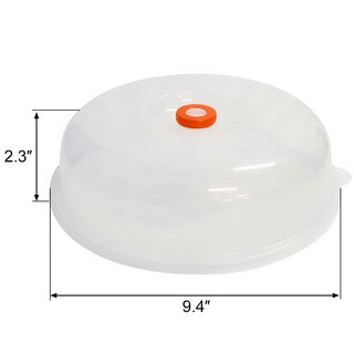 TIKUSAN Microwave Plate Cover 9.4 inch Made in Japan BPA Free