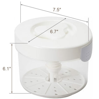 Instant Pickle Maker Vegetable Press Tsukemono Container Round Made in Japan BPA Free