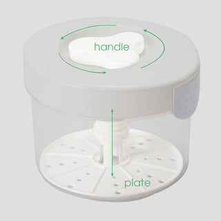 Instant Pickle Maker Vegetable Press Tsukemono Container Round Made in Japan BPA Free
