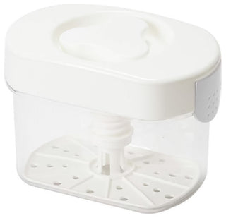 TIKUSAN Instant Pickle Maker Vegetable Press Tsukemono Container Rectangle Made in Japan BPA Free