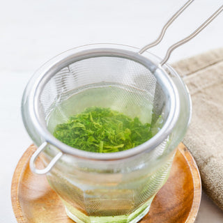 TIKUSAN Japanese Fine Mesh Tea Strainer with Handle Stainless Steel Small Sifter For Drinks, Cocktails, Coffee and Matcha, Made in Japan