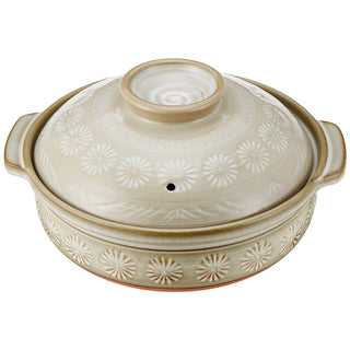 TIKUSAN Donabe Japanese Hot Pot Banko Ware Made in Japan