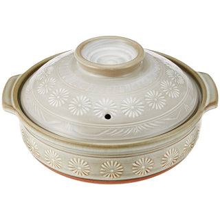 TIKUSAN Donabe Japanese Hot Pot Banko Ware Made in Japan