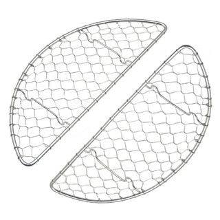 TIKUSAN Small Half Round Cooling Rack for Cooking Set of 2, 7.7″ x 2.8″