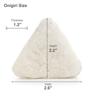TIKUSAN Wooden Onigiri Mold Musubi Maker Japanese Rice Ball Press Hinoki Japanese Cypress Made in Japan (Plating)
