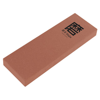 TIKUSAN SAMURAI Ceramic Whetstone Majin Made in Japan Japanese Knife Sharpening Stone with Base for Kitchen and Professional Use
