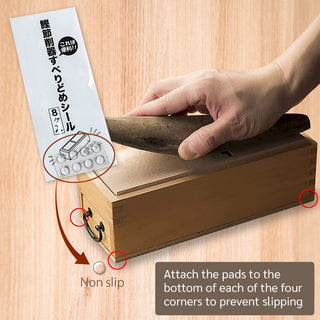 TIKUSAN 3 Piece Accessory Set for Bonito Shaver : Mallet, Hand Towel, Non-Slip Pads