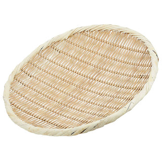 TIKUSAN Bamboo Round Zaru Basket Colander