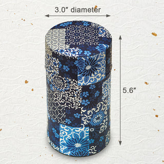 TIKUSAN Japanese Tea Canister Airtight Tea Leaf Storage Ichimatsu