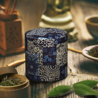 TIKUSAN Japanese Tea Canister Airtight Tea Leaf Storage Ichimatsu