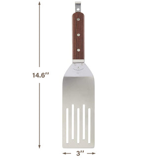 Spatula Turner Wooden Handle Slotted
