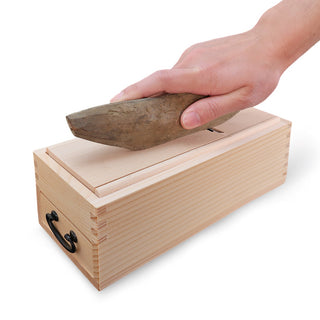 TIKUSAN Dry Bonito Katsuobushi Shaver Box Steel Blade