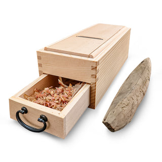 TIKUSAN Dry Bonito Katsuobushi Shaver Box Steel Blade