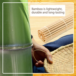 TIKUSAN Bamboo Japanese Rolled Omlete Datemaki Rolling Mat Onisudare