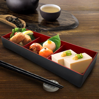 TIKUSAN Japanese Traditional Food Carrier Food Storage & Organization Container 3 Compartment Jubako