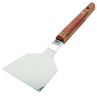 TIKUSAN Okonomiyaki Spatula Turner BBQ Stainless Spatula Wooden Handle Made in Japan