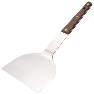 TIKUSAN Okonomiyaki Spatula Turner BBQ Stainless Spatula Wooden Handle Made in Japan