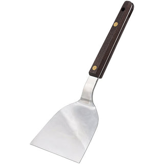 TIKUSAN Okonomiyaki Spatula Turner BBQ Stainless Spatula Wooden Handle Made in Japan