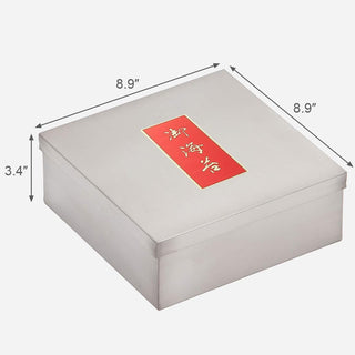 TIKUSAN Onigiri Mold Musubi Maker BPA Free Made in Japan Kansai Style (Small 5 Molds) + TIKUSAN Japanese Seaweed Container Sushi Nori Can Made in Japan Stainless Steel (Extra Large)