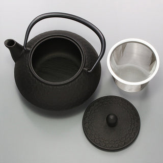 Japanese Cast Iron Tetsubin Teapot, 20 oz, Made in Japan