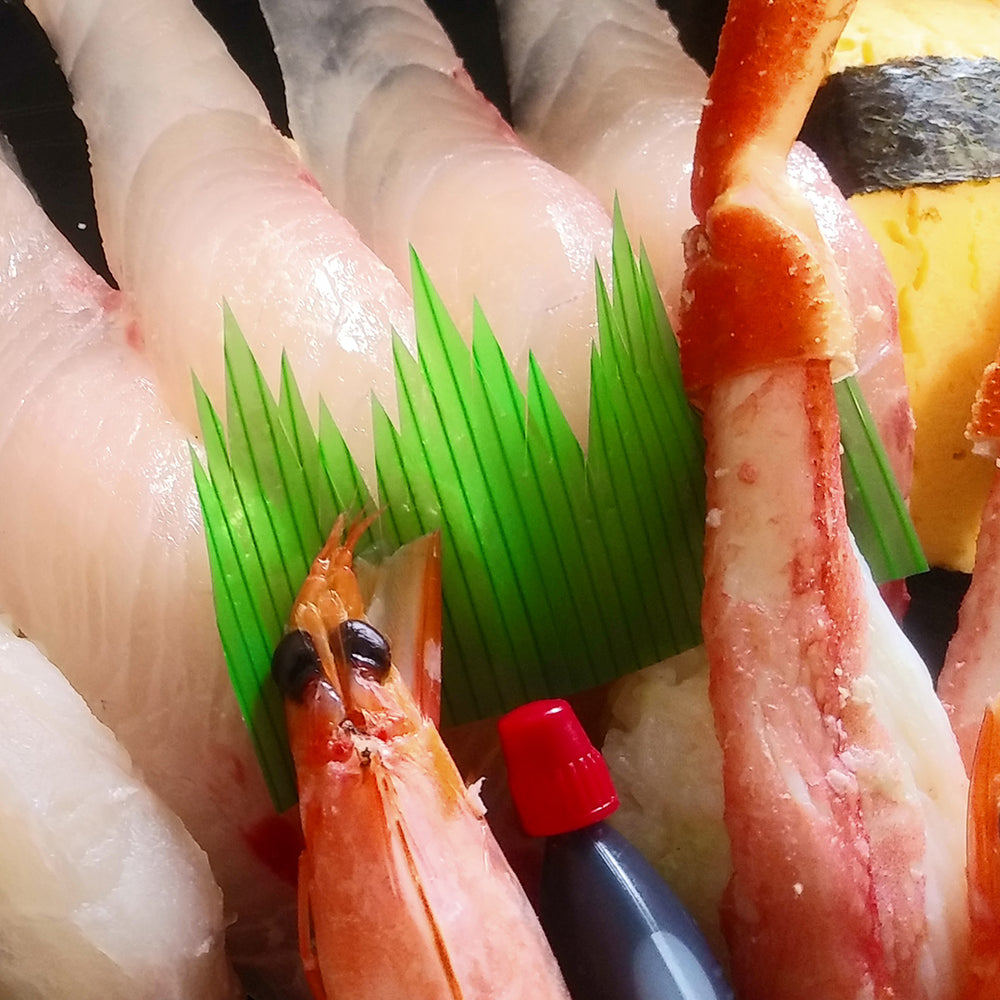 Lot 1000 Décorations Sushis Baran Garnish En Herbe - Séparateurs Plastique