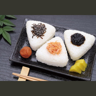 TIKUSAN Wooden Onigiri Mold Musubi Maker Japanese Rice Ball Press Hinoki Japanese Cypress Made in Japan (Plating)