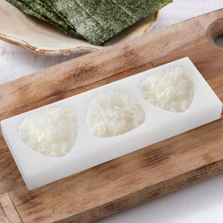 TIKUSAN Onigiri Mold Musubi Maker Japanese Rice Ball Press with Lid BPA Free Made in Japan Kanto Style