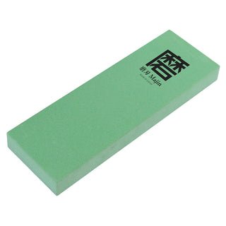 TIKUSAN SAMURAI Ceramic Whetstone Majin Made in Japan Japanese Knife Sharpening Stone with Base for Kitchen and Professional Use