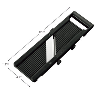 TIKUSAN SAMURAI Slicer Japanese Mandoline Vegetable Slicer Made in Japan Adjustable Slice Thickness Stainless Steel Blade