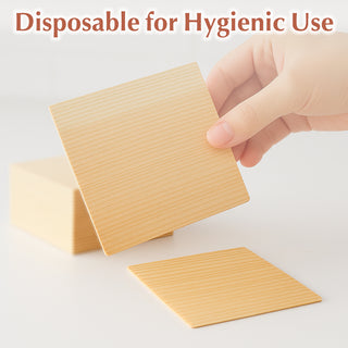 TIKUSAN Disposable Cedar Wooden Sheet for Food Presentation and Plating Kaiseki Made in Japan (200, Rectangular)