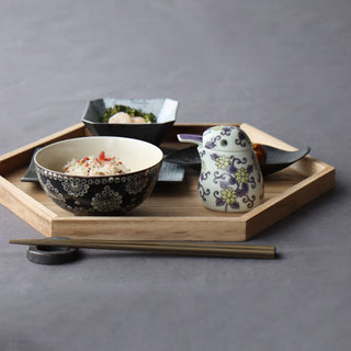 TIKUSAN Japanese Arita Ware Porcelain Soy Sauce Dispenser Drip-Reducing Spout Made in Japan Kingfisher